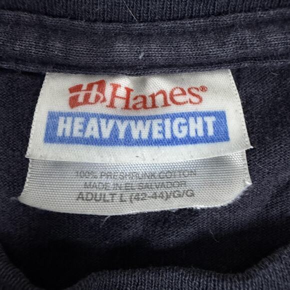 Guitar Hero Shirt Mens Large Black Rock Meter I Rock Graphic Video Game Hanes - Picture 4 of 10